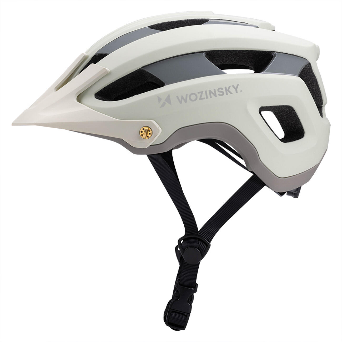 Capacete de bicicleta todo terreno Wozinsky com viseira removível leve 5/7