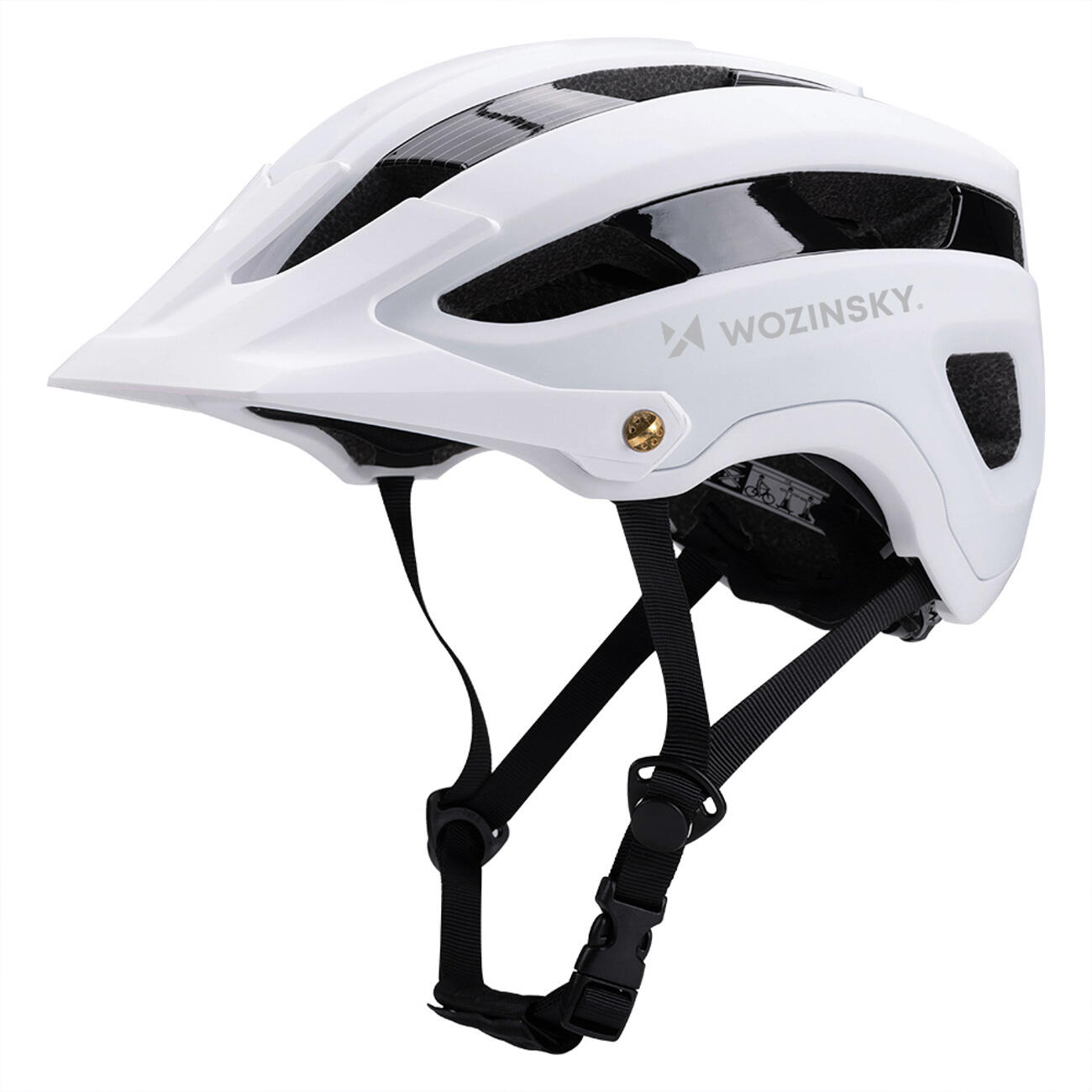 Fahrradhelm Wozinsky mit abnehmbarem visier leicht 6/7