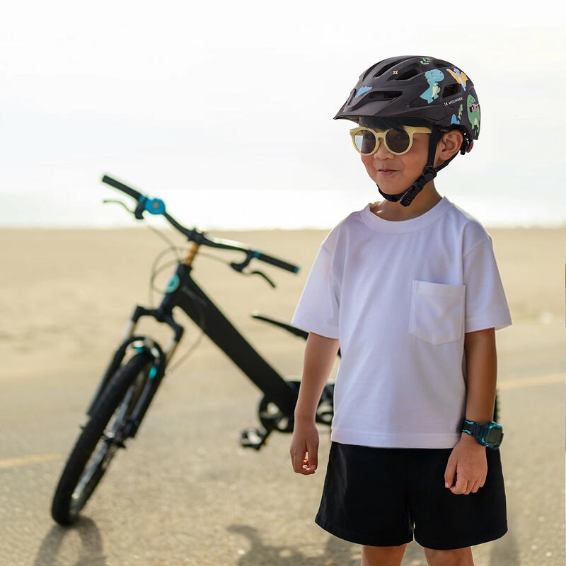Cască de bicicletă pentru copii Wozinsky MTB cu vizieră detașabilă