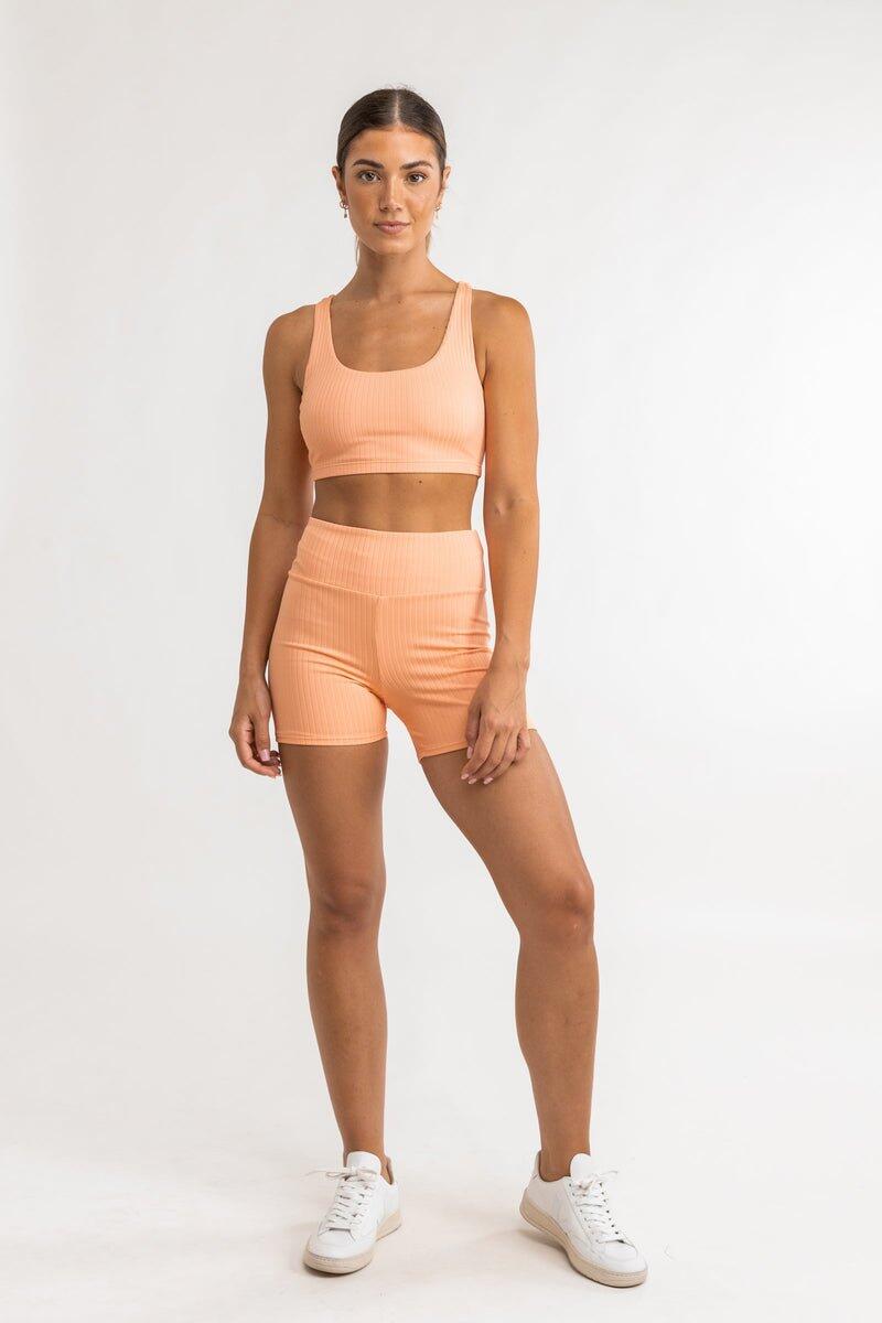 Elle Ribbed Crop - Top Femme 1/5