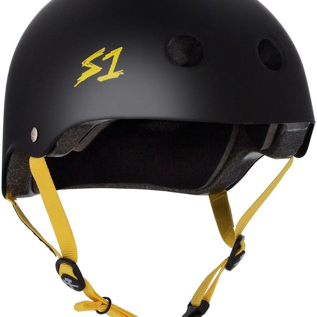 Protective gear - Lifer Black Matte Yellow Straps - M - S One