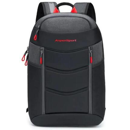 Plecak Aspensport Osika Plecak 22 L Ciemnoszaro-czerwony szary