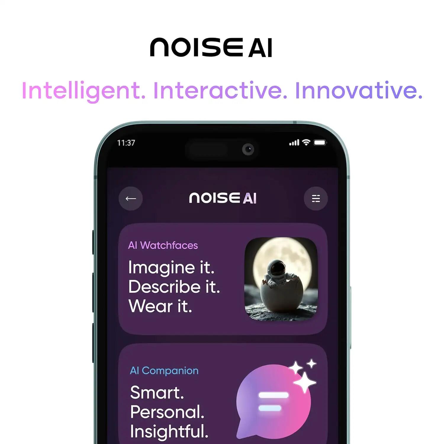 Relógio Smartwatch NOISE Pro 6 AI Verde 2/5