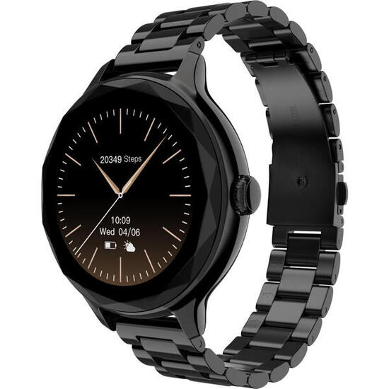 Orologio intelligente Smartwatch NOISE Diva Nero Metálico