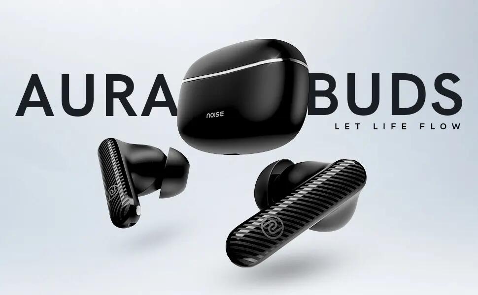 Kopfhörer True Wireless Earbuds NOISE Aura Bluetooth Schwarz 3/6