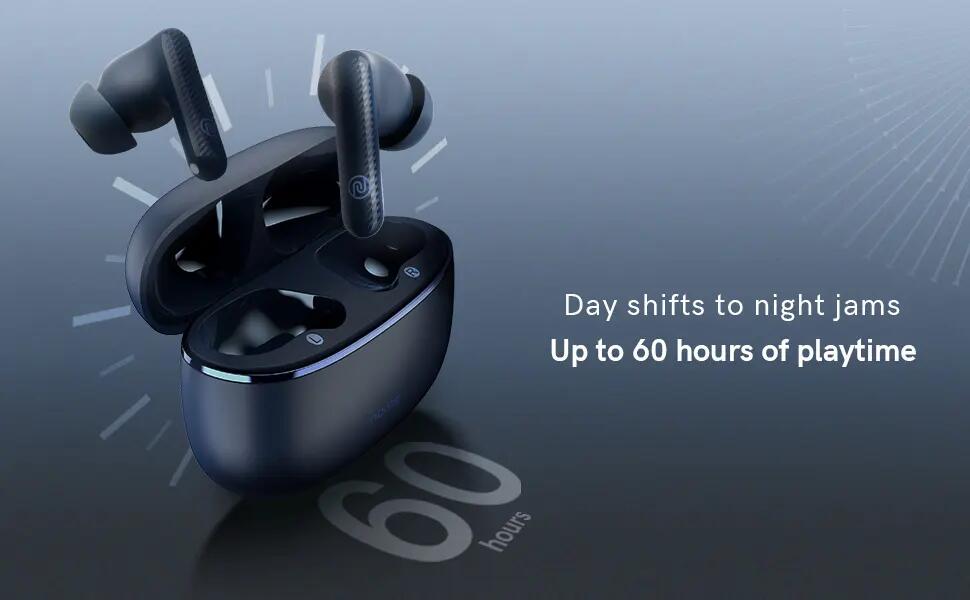 Kopfhörer True Wireless Earbuds NOISE Aura Bluetooth Schwarz 6/6