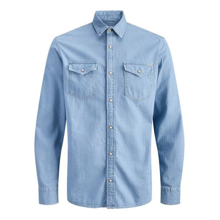 Jack & Jones Heridan Blue denim shirt