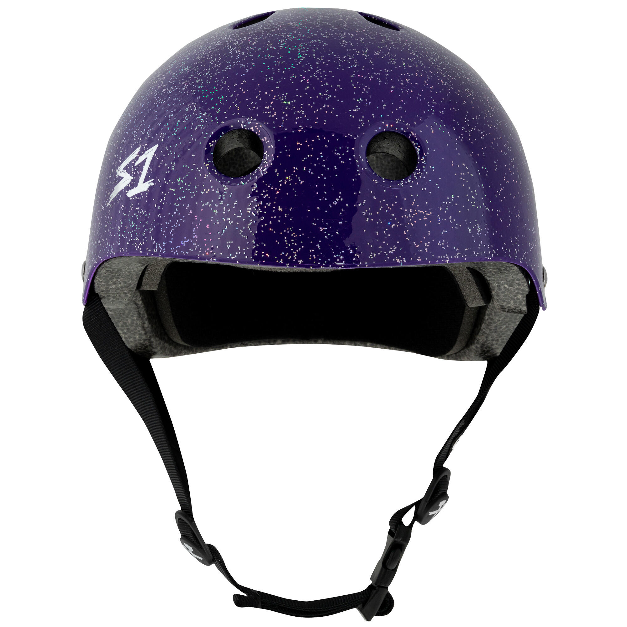 Casque Lifer - Violet Brillant Pailleté - Taille L - S ONE 2/5