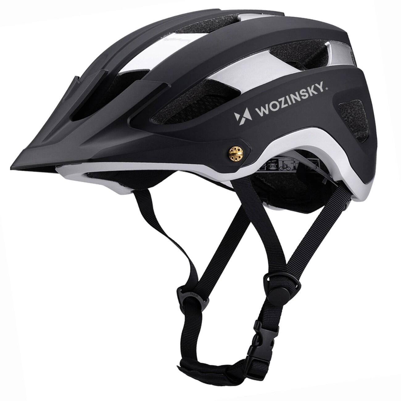 Fahrradhelm Wozinsky mit abnehmbarem visier leicht 6/7