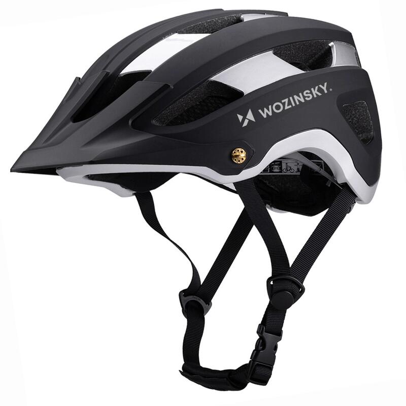 Cască de bicicletă all mountain Wozinsky cu vizieră detașabilă ușoară