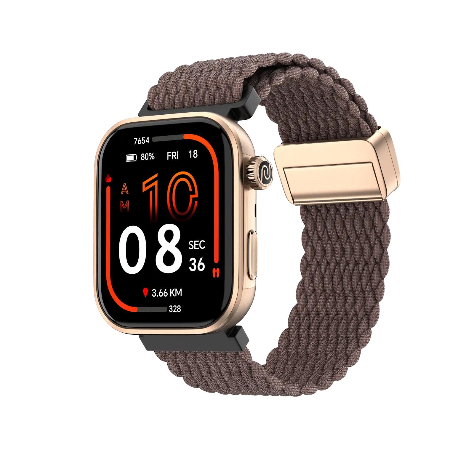 Relógio Smartwatch NOISE Pro 6 AI Multicolor Castanho 2/6