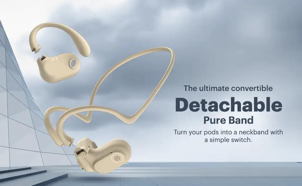 Auricolari True Wireless Earbuds NOISE Pure Pods Bluetooth Zen Beige 6/7