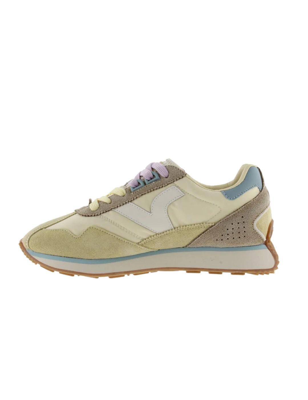 Baskets pour Femme Victoria Root Jaune. 2/4