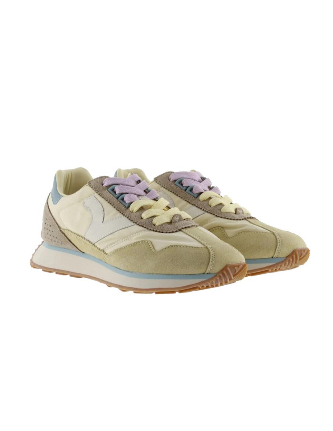 Baskets pour Femme Victoria Root Jaune. 4/4
