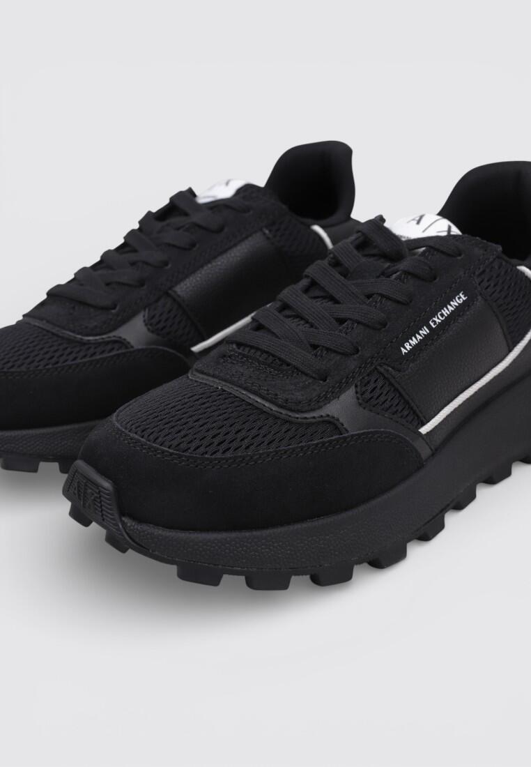 Zapatillas Deportivas Hombre Armani Exchange XM002197 Negr 3/4
