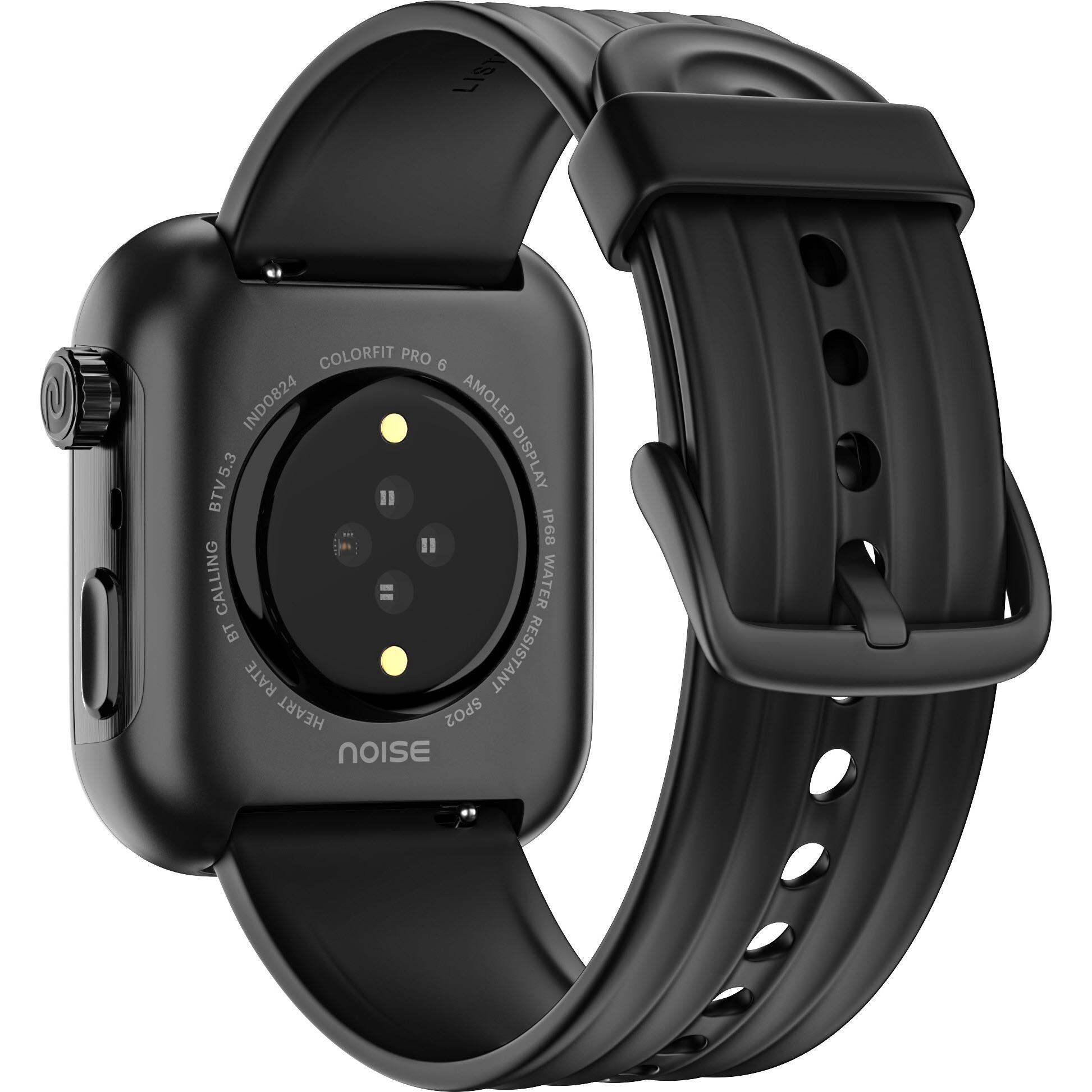 Relógio Smartwatch NOISE Pro 6 AI Jet Preto 2/6