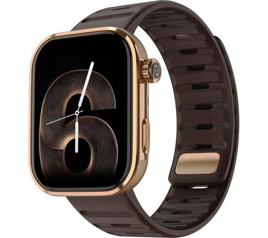 Montre connectée Smartwatch NOISE Pro 6 MAX AI GPS Marron