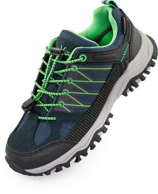 Scarpe da Trekking Basse Junior Nere Impermeabili