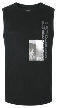 Loap Boston Débardeur Homme 100% Coton Coupe Ample Noir