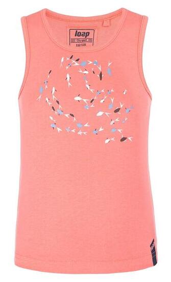 Loap Besola Mädchen-Tanktop rosa 100% Baumwolle