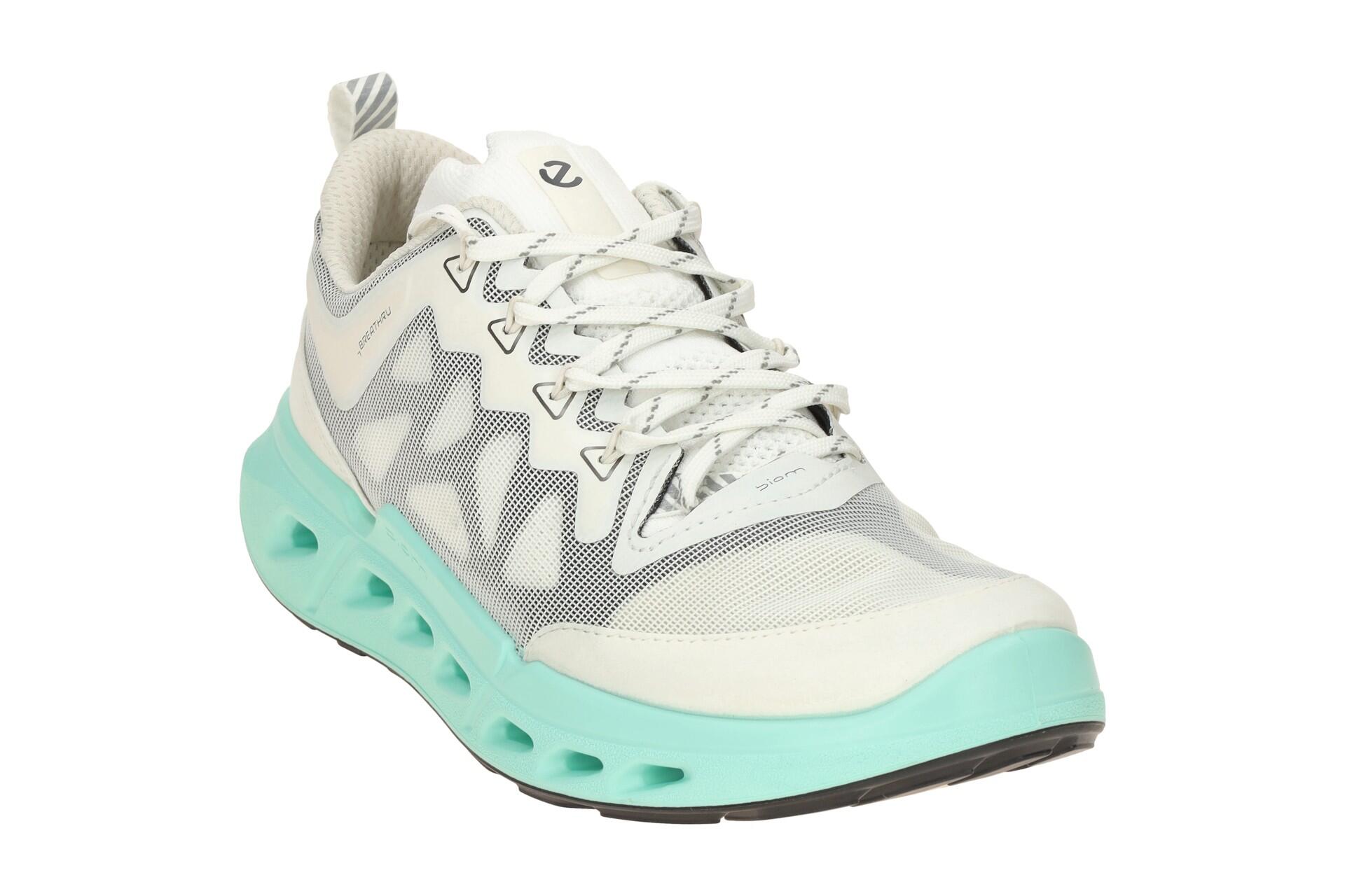 ecco Biom 720 Sneaker Schuhe weiß grün Mesh 850313 3/7