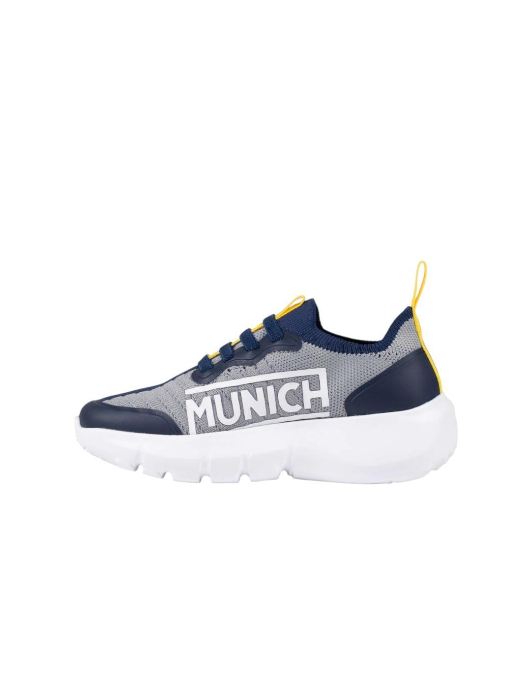 Tênis para criança Munich Jony kids 16 Azulão. 2/5