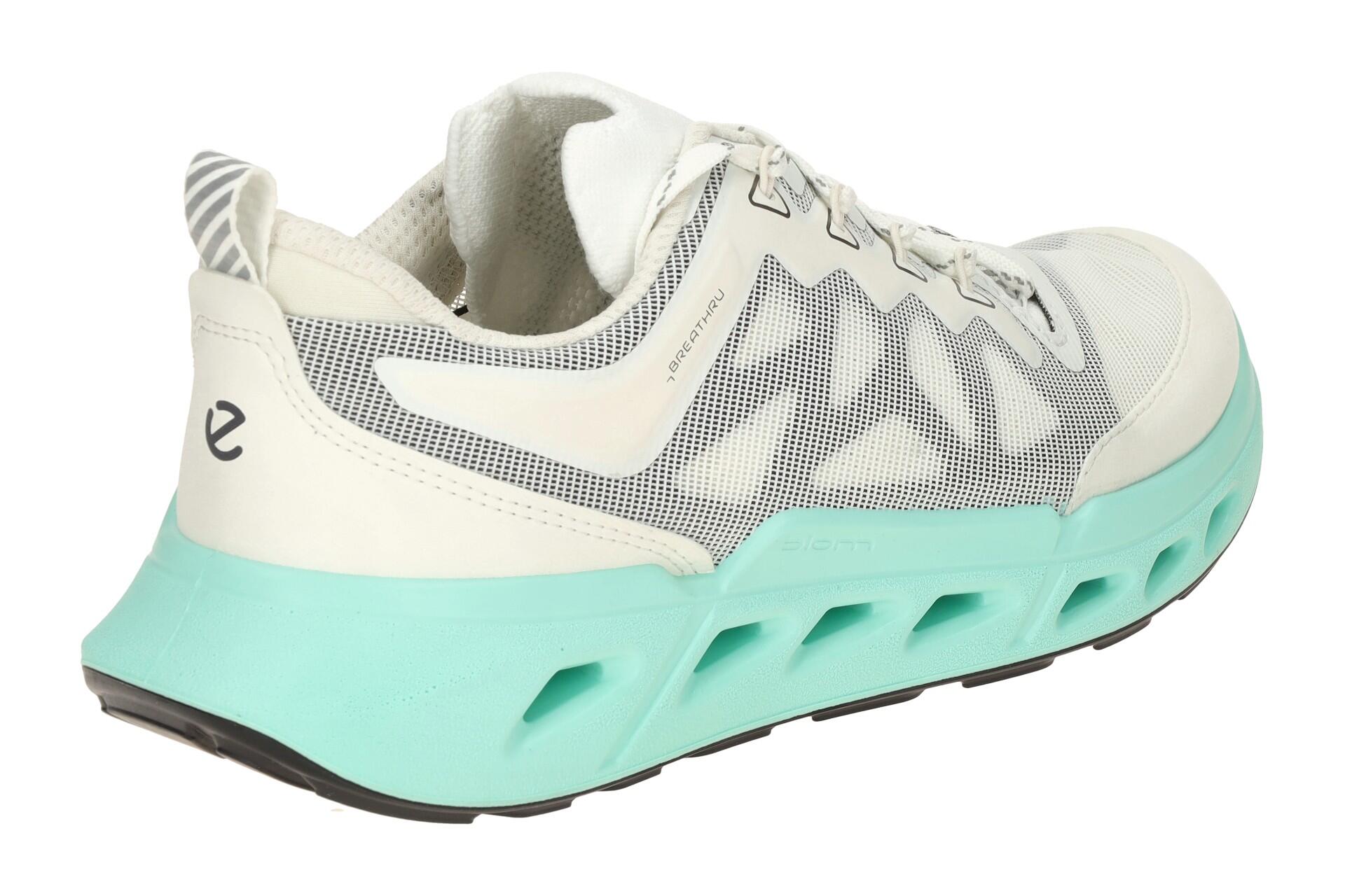 ecco Biom 720 Sneaker Schuhe weiß grün Mesh 850313 4/7