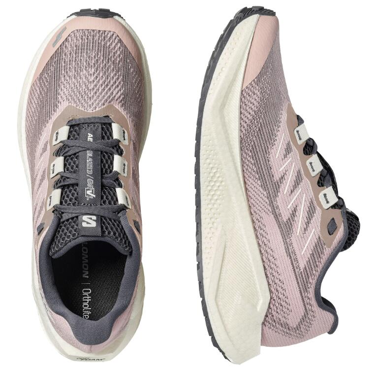 Salomon Aero Blaze 3 GRVL Shadow Grey Vanilla Ice Nine Iron (Women's) — foto 4