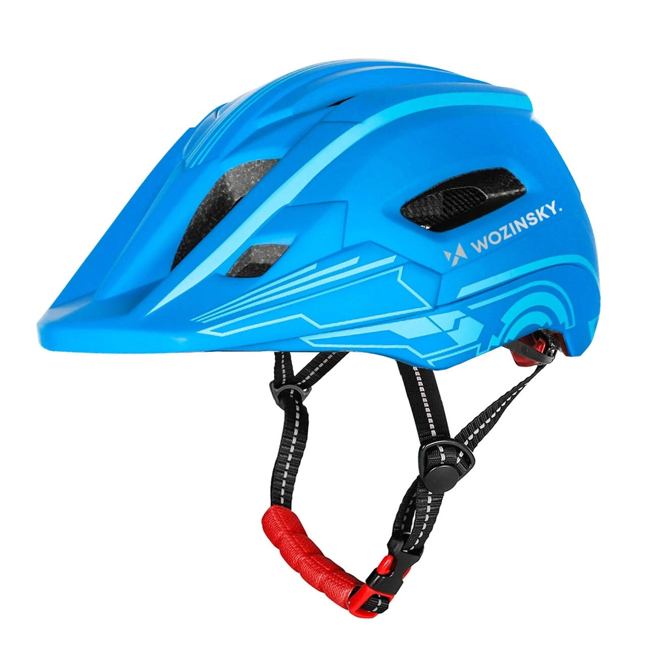 Casque de vélo intégral pour enfants avec lumière arrière USB Wozinsky 5/7