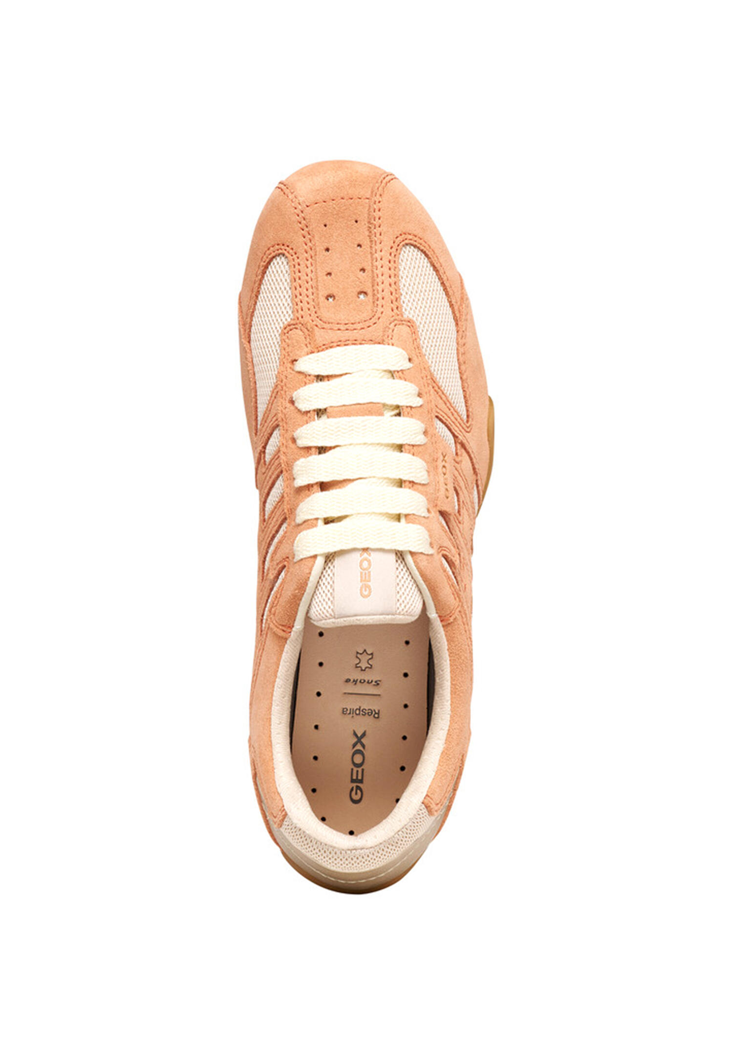 Geox Damen Sneaker D Snake Original D65B0A 01422 C1SD8 Papyrus/Peach 2/7