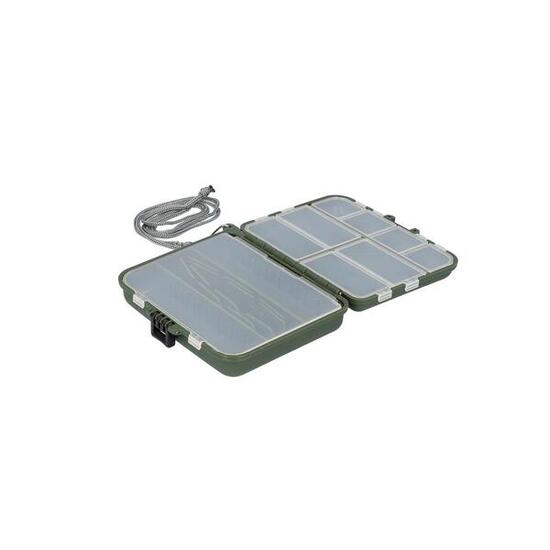 Pêche Boîte Leurres Double Face Compacte Avec Cordon H376