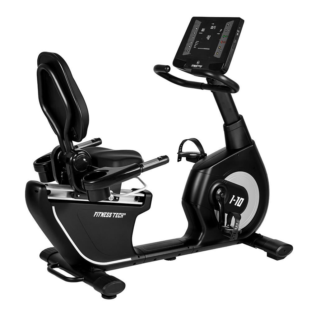 Vélo d'appartement inclinable I-10 Pro | Bluetooth Kinomap | Fitness Tech 1/6
