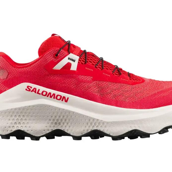 Salomon Ultra Glide 4 Trail Shoes - Men's Red/White