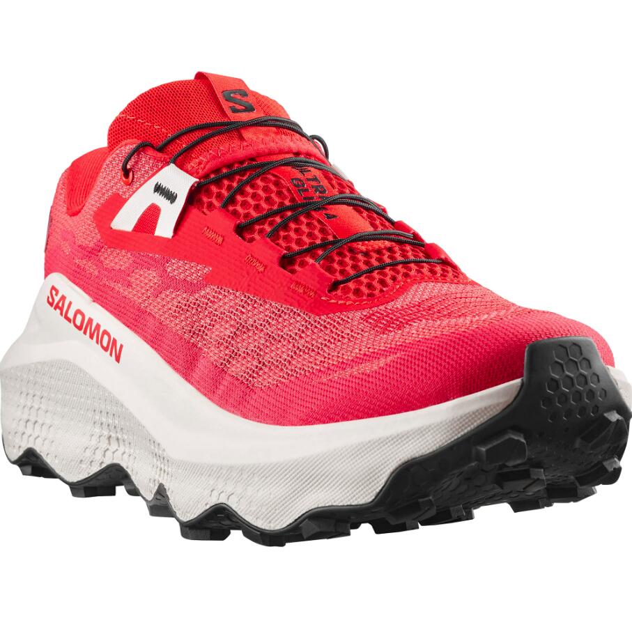 Chaussure de Trail Homme Salomon "ULTRA GLIDE 4" Rouge 2/7