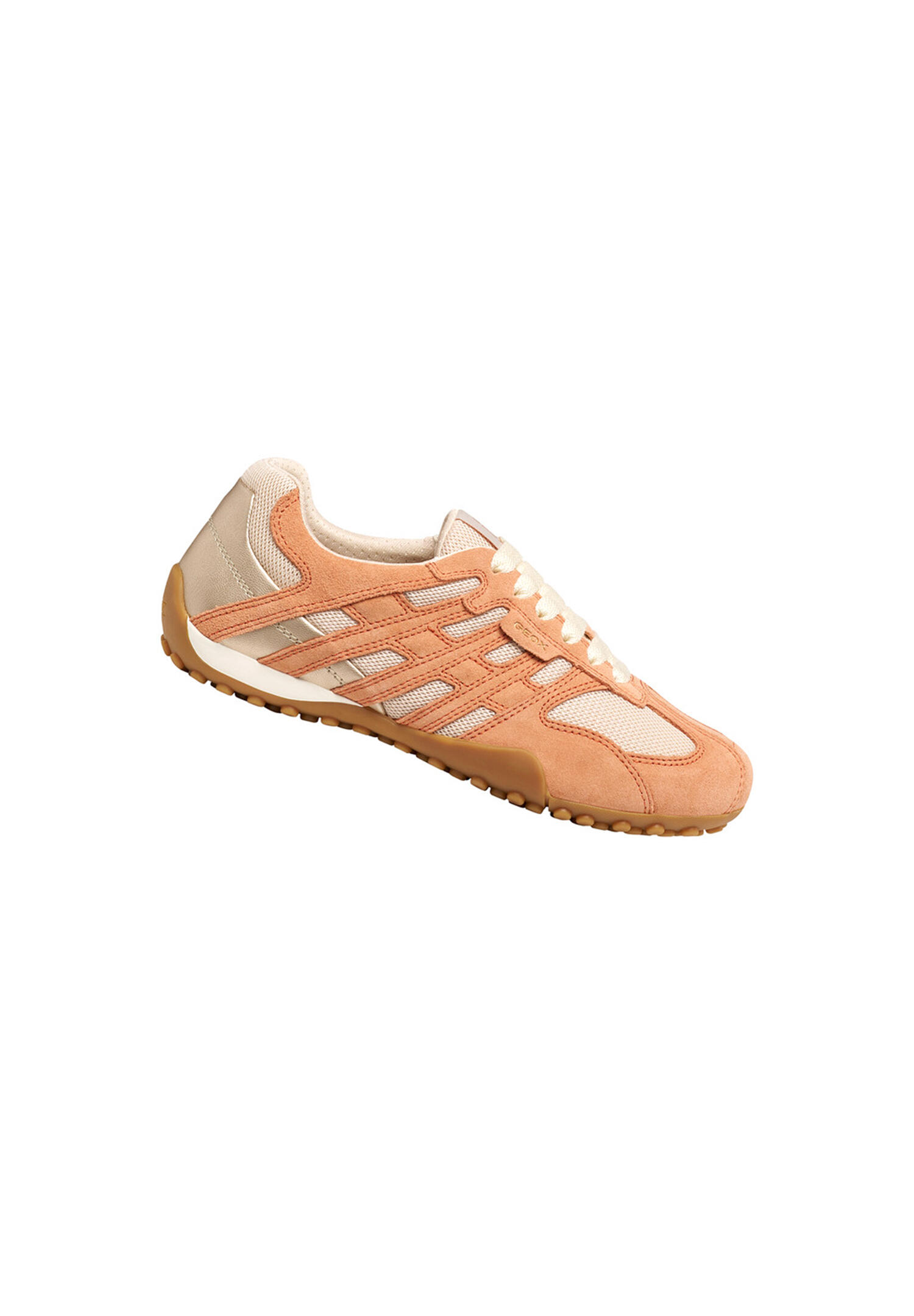 Geox Damen Sneaker D Snake Original D65B0A 01422 C1SD8 Papyrus/Peach 3/7