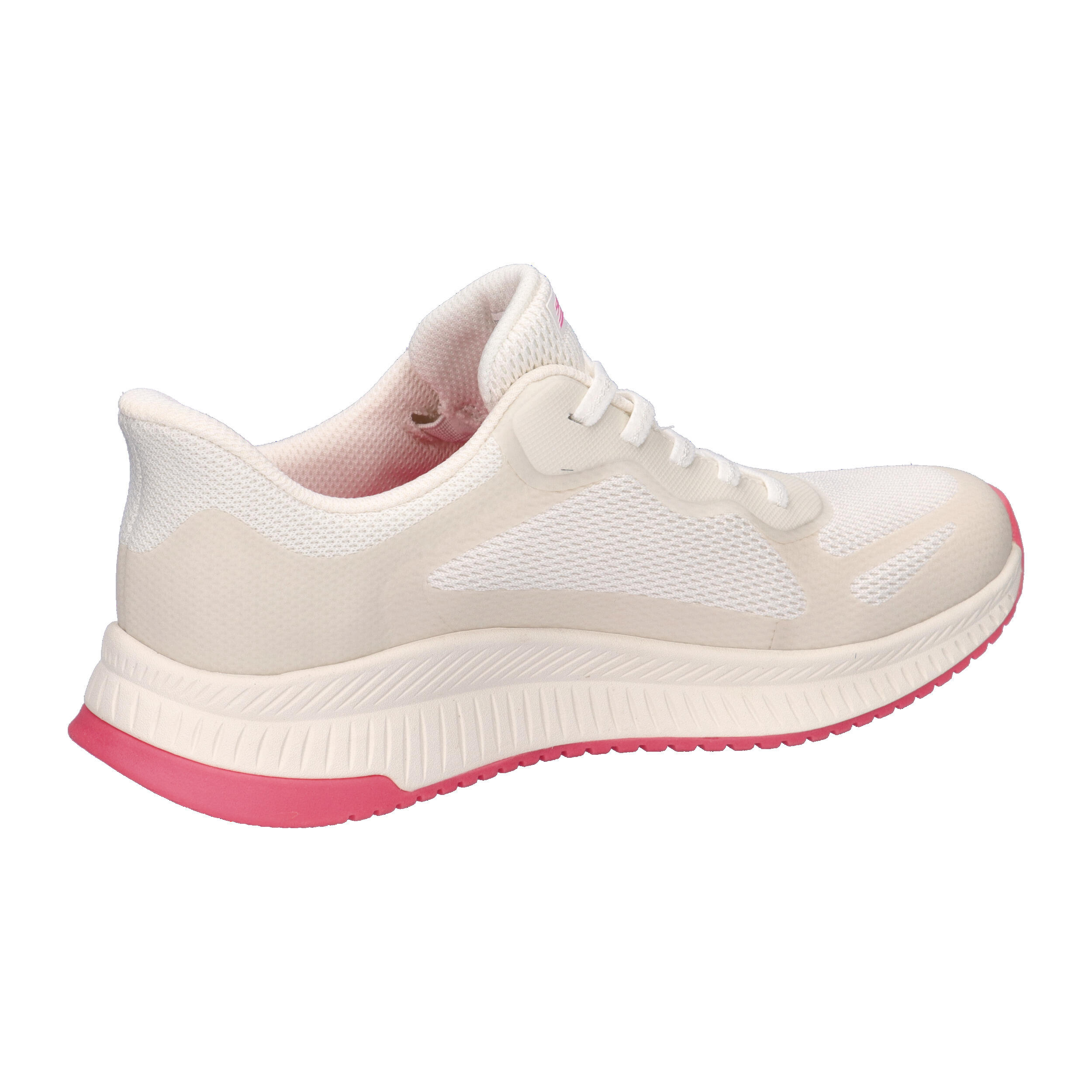 Skechers Damen BOBS Squad 4 Slip-ins Staple Look 117624 WPK White Pink 7/7