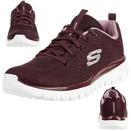 Sneaker Damen Skechers Bordeaux