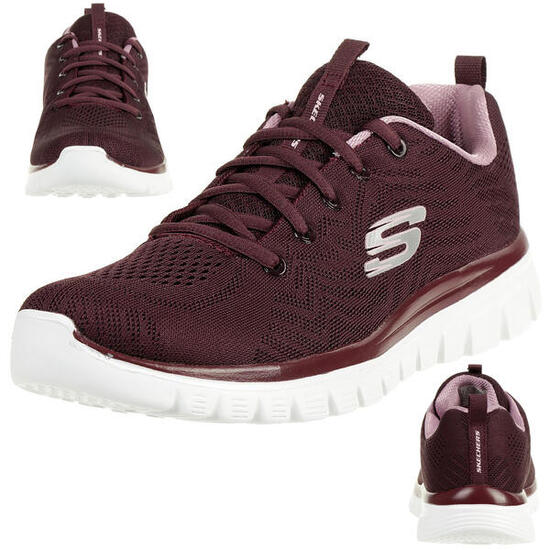 Sneaker Damen Skechers Bordeaux