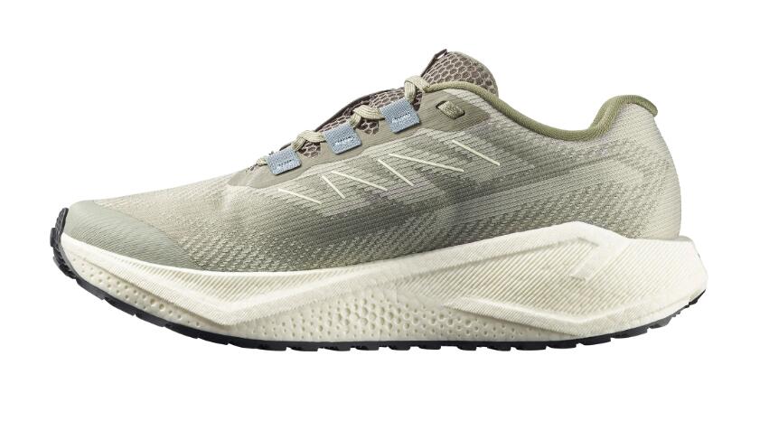 Chaussure de Running / Trail Homme Salomon "AERO BLAZE 3 GRVL" Vert 5/7
