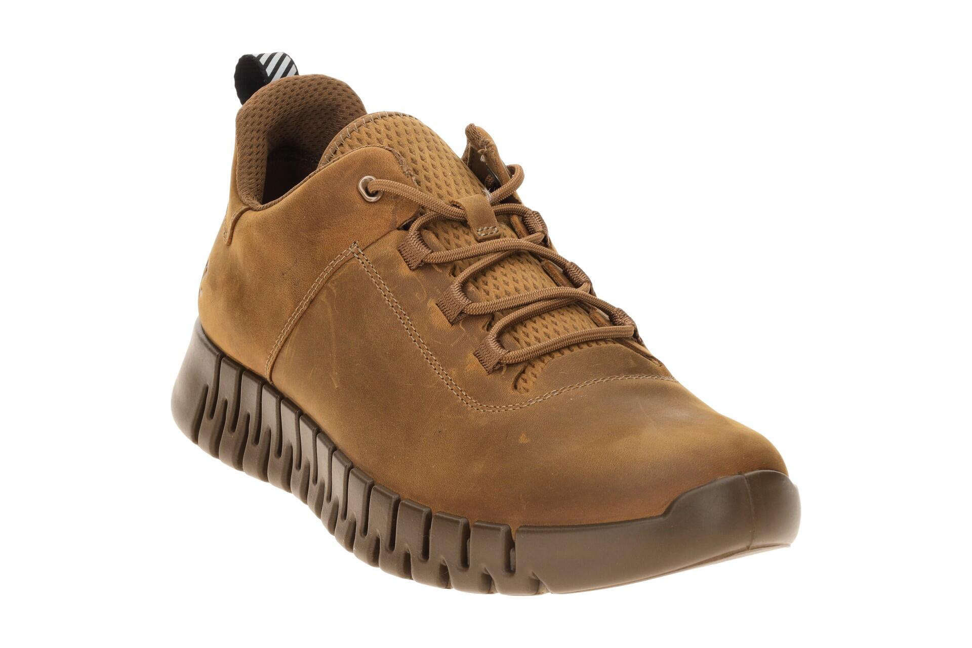 Ecco Gruuv Schuhe braun camel Herren Sneakers 525204 3/7