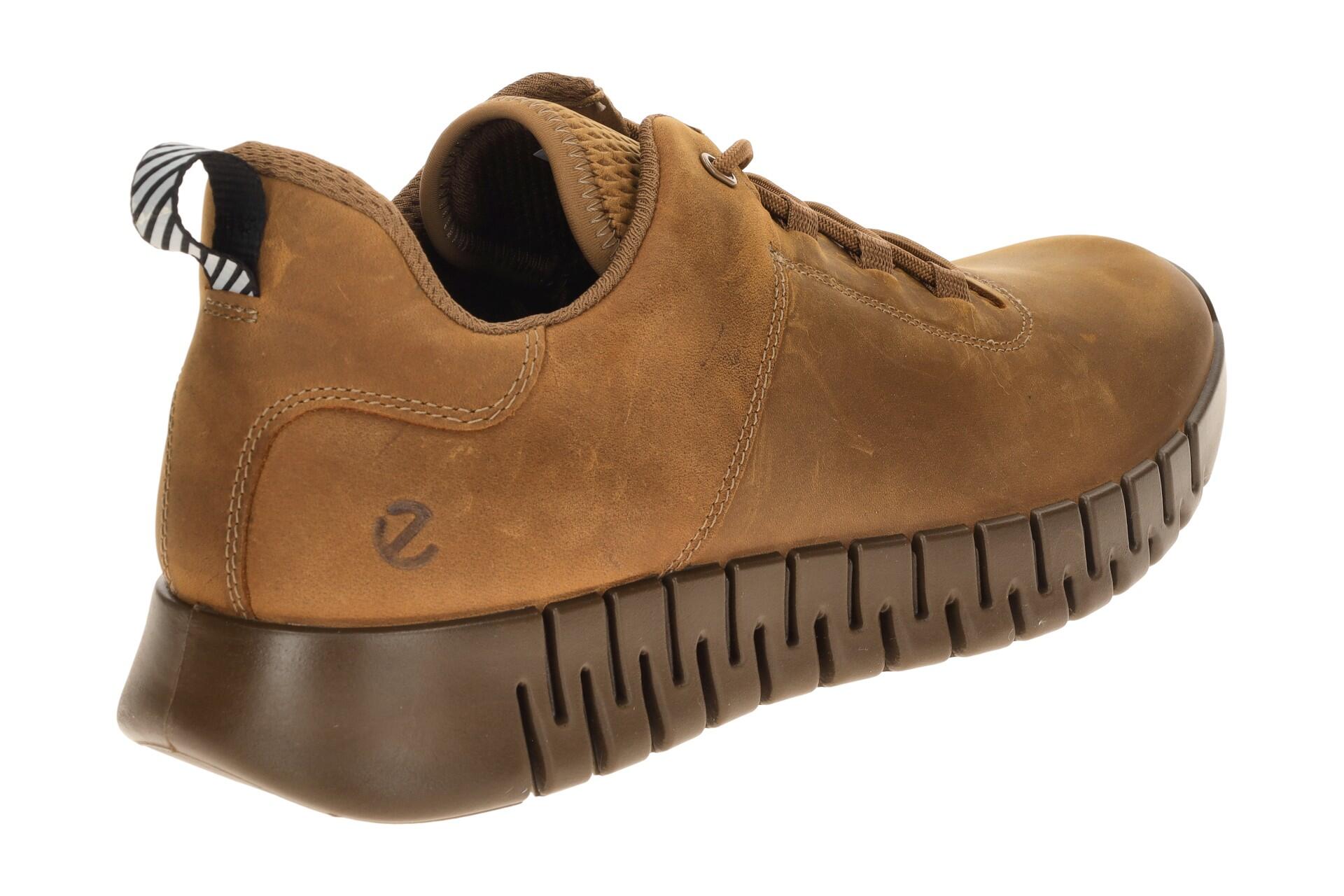 Ecco Gruuv Schuhe braun camel Herren Sneakers 525204 4/7