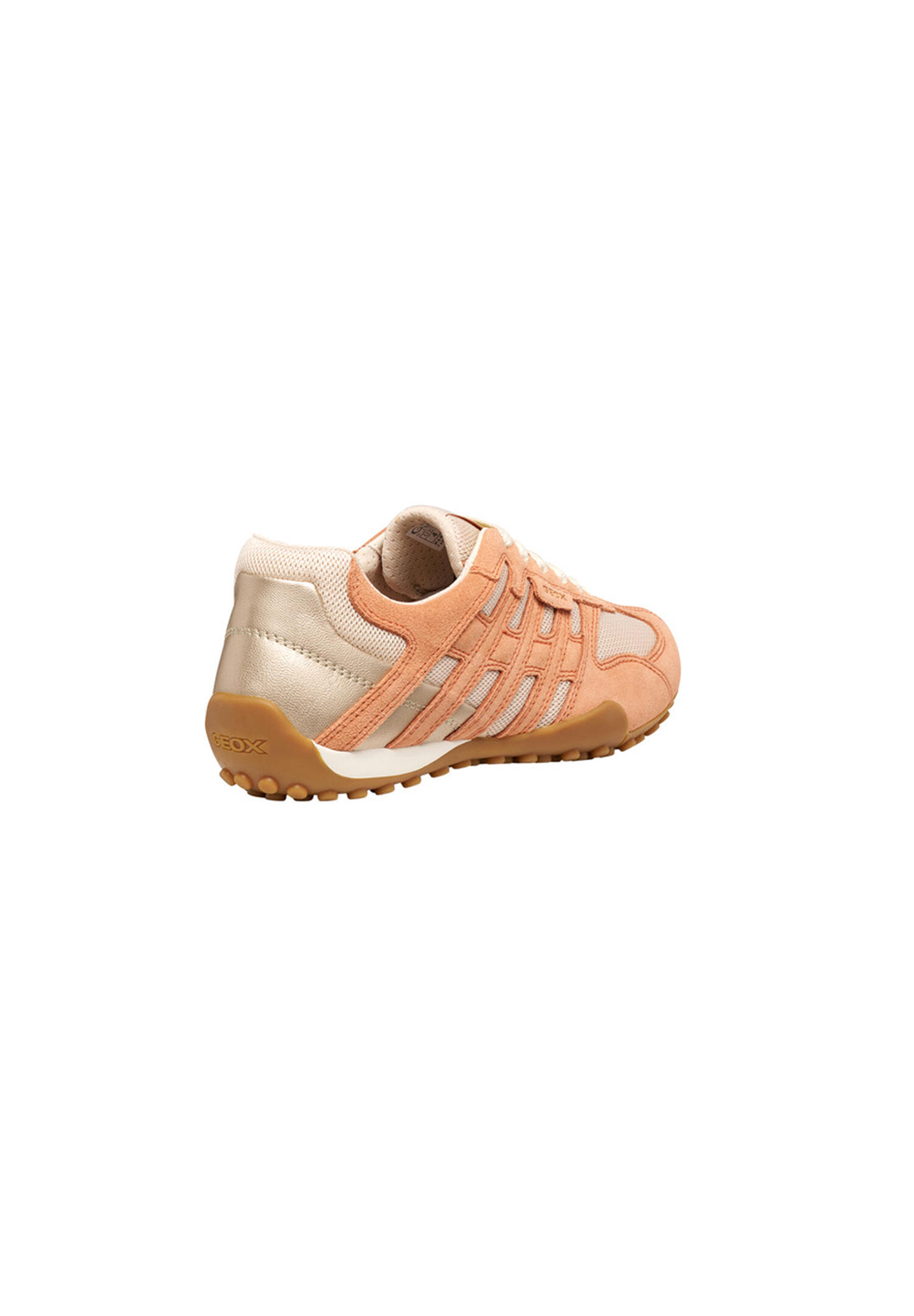 Baskets Femme SNAKE ORIGINAL WOMAN Blanc Cassé/Beige Rosé 5/7