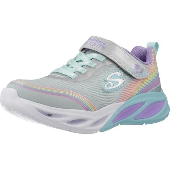 Sneakers Skechers Modell Cosmic Glow Rainbow Farbe Blau
