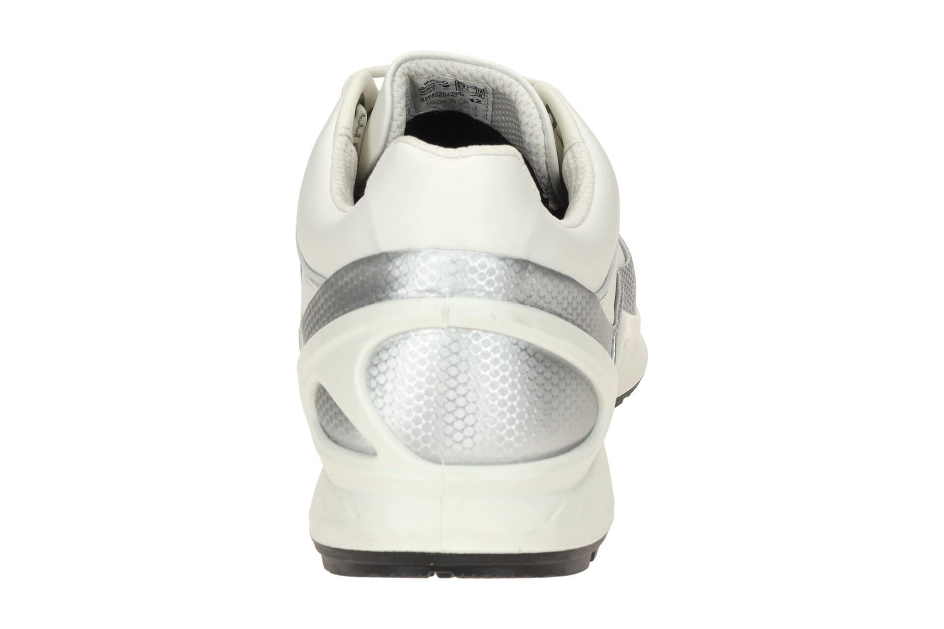 ecco Biom Energi Schuhe weiß silber Sneaker Waterproof 5/7