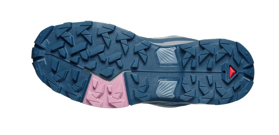 Chaussure de Randonnée Femme Salomon "X ULTRA 5 GTX W" Bleu 3/7