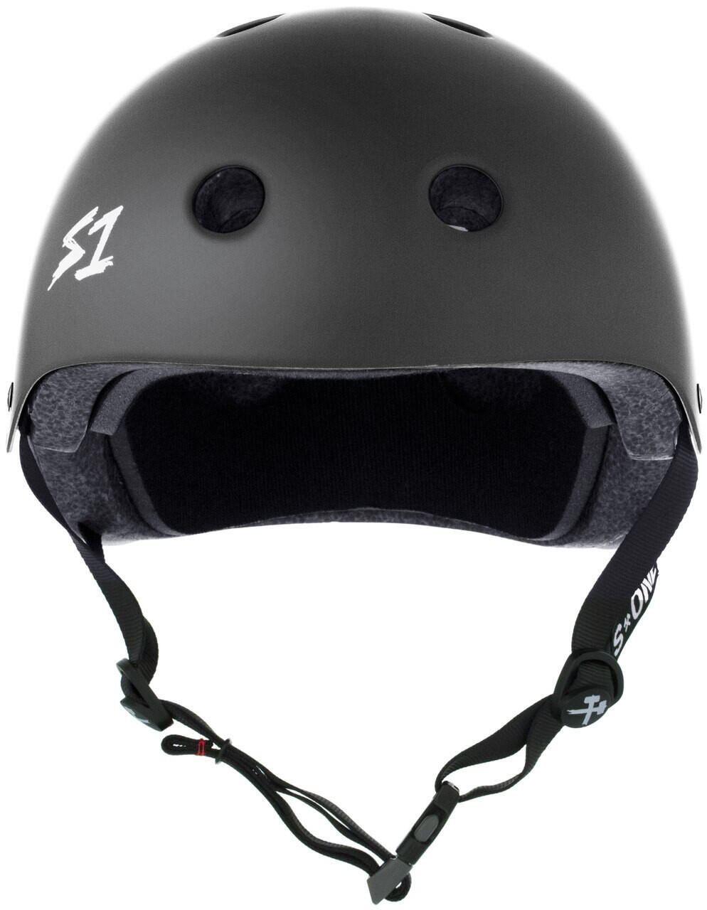 Casque Mega  Lifer - Gris Foncé Mat  - Taille XL - S ONE 3/3