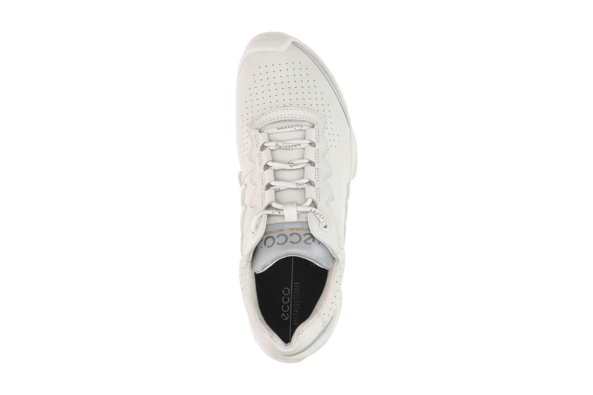 Ecco Biom AEX Schuhe weiß silber Damen Sportschuhe 802873 6/7