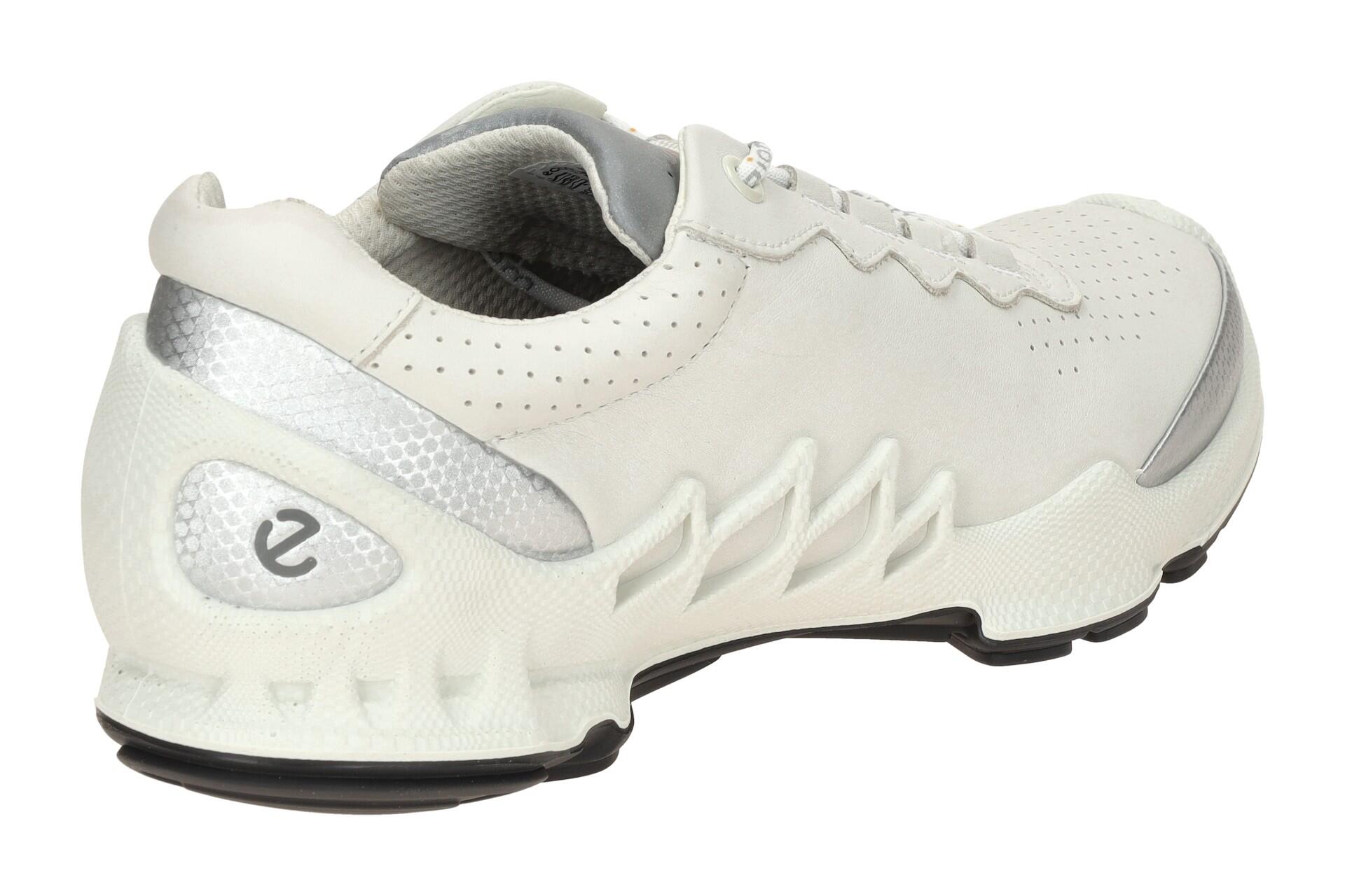 Ecco Biom AEX Schuhe weiß silber Damen Sportschuhe 802873 4/7