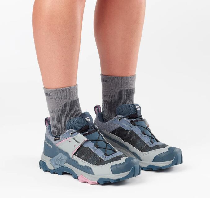 Chaussure de Randonnée Femme Salomon "X ULTRA 5 GTX W" Bleu 7/7