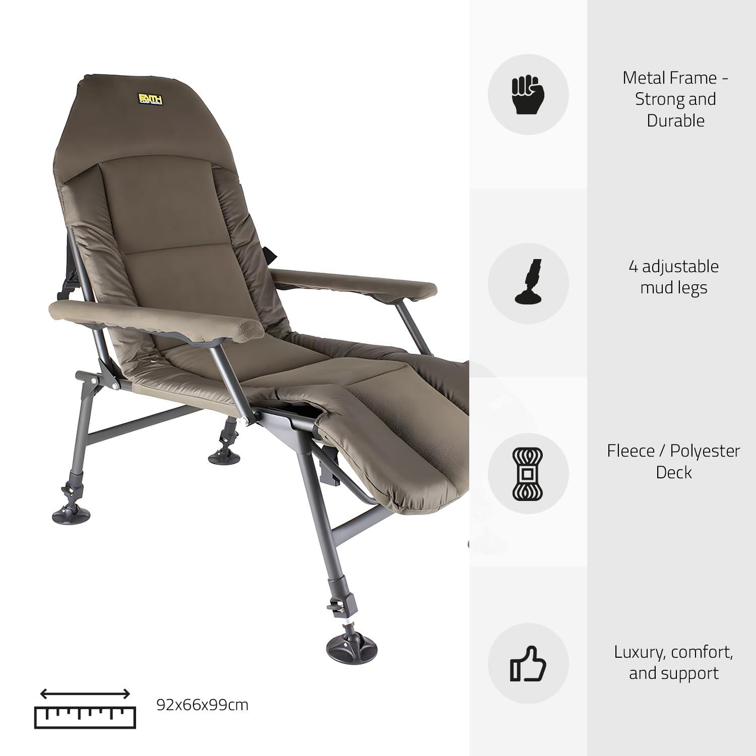 Krzesło Karpiowe XL 125 kg 6/7